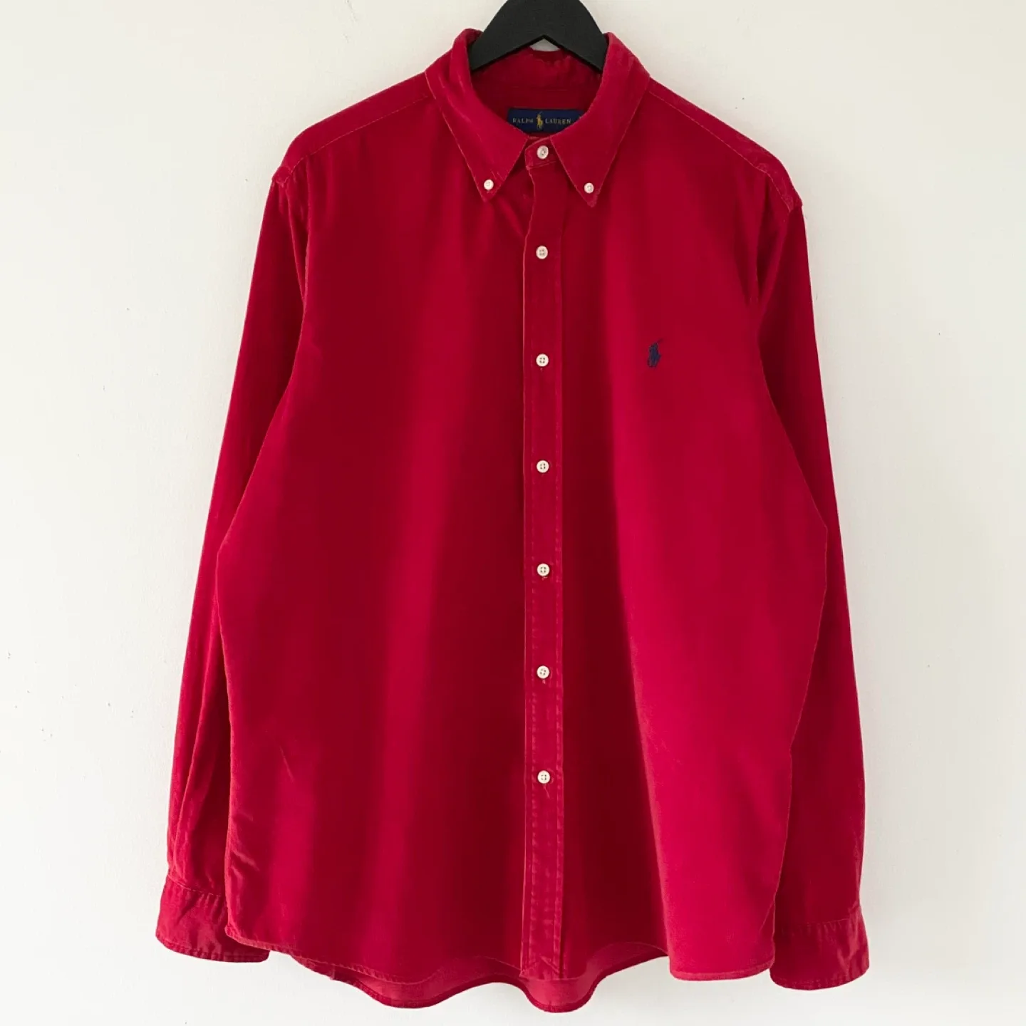 Ralph Lauren 100% Cotton Fine Corduroy Button-Down Shirt