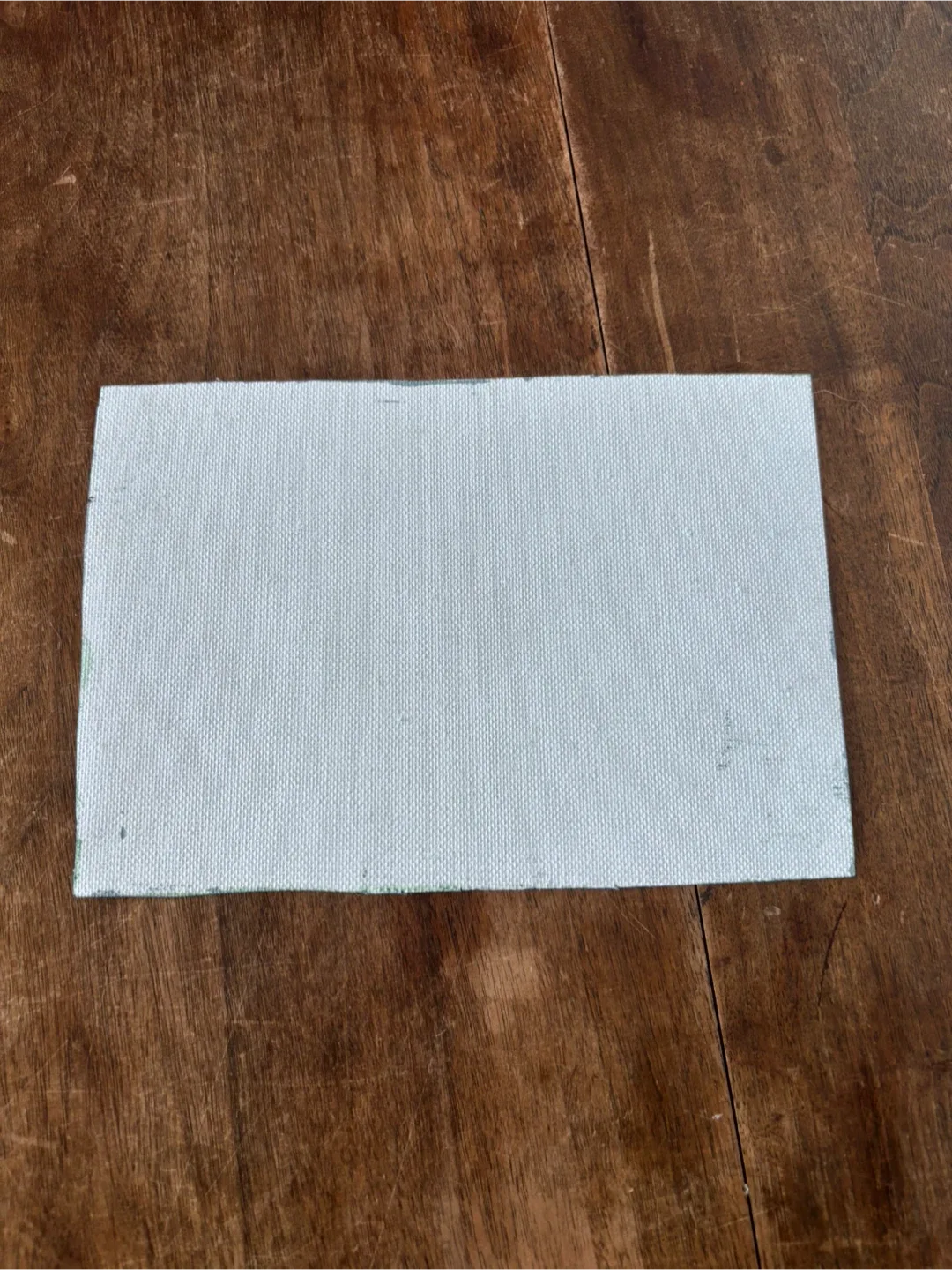 Small painted candy wrapper on canvas image indicator(2)