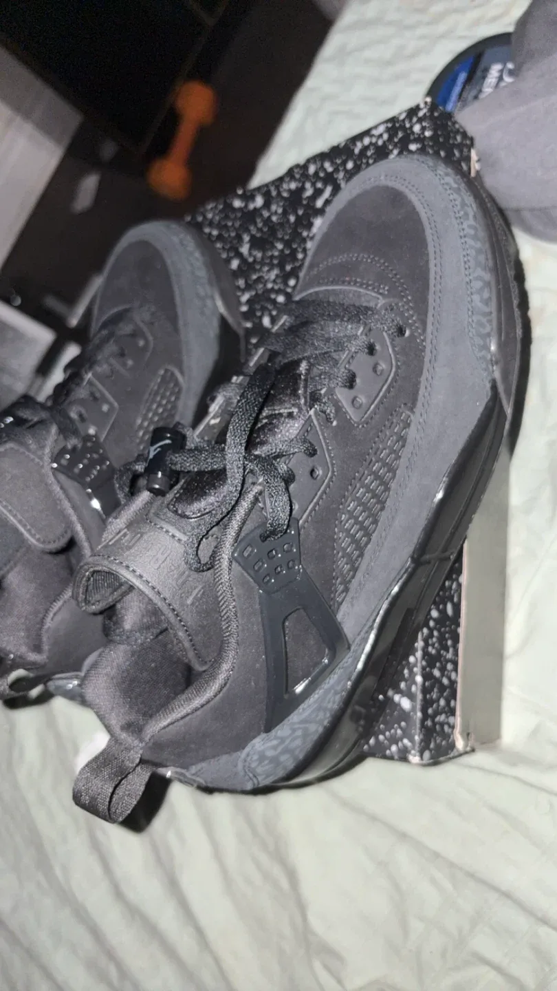 Jordan Spizike Low Black/Red Shoes