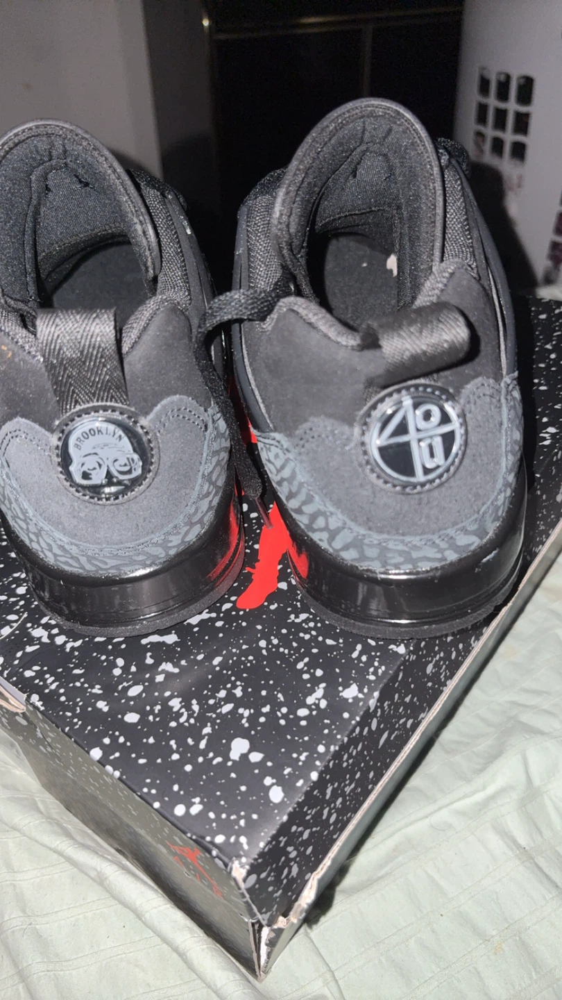 Jordan Spizike Low Black/Red Shoes - photo 4