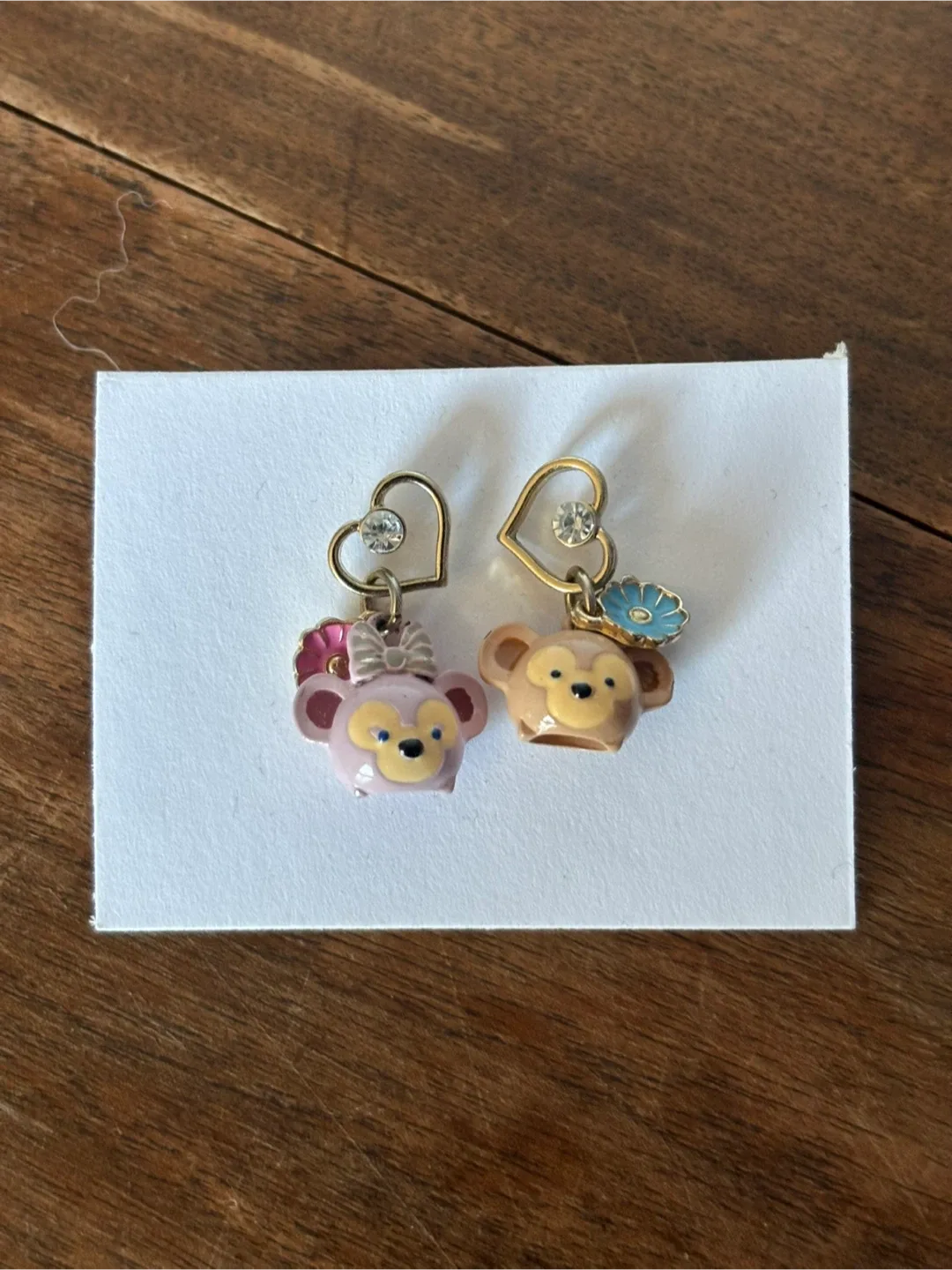 Disney bear earrings