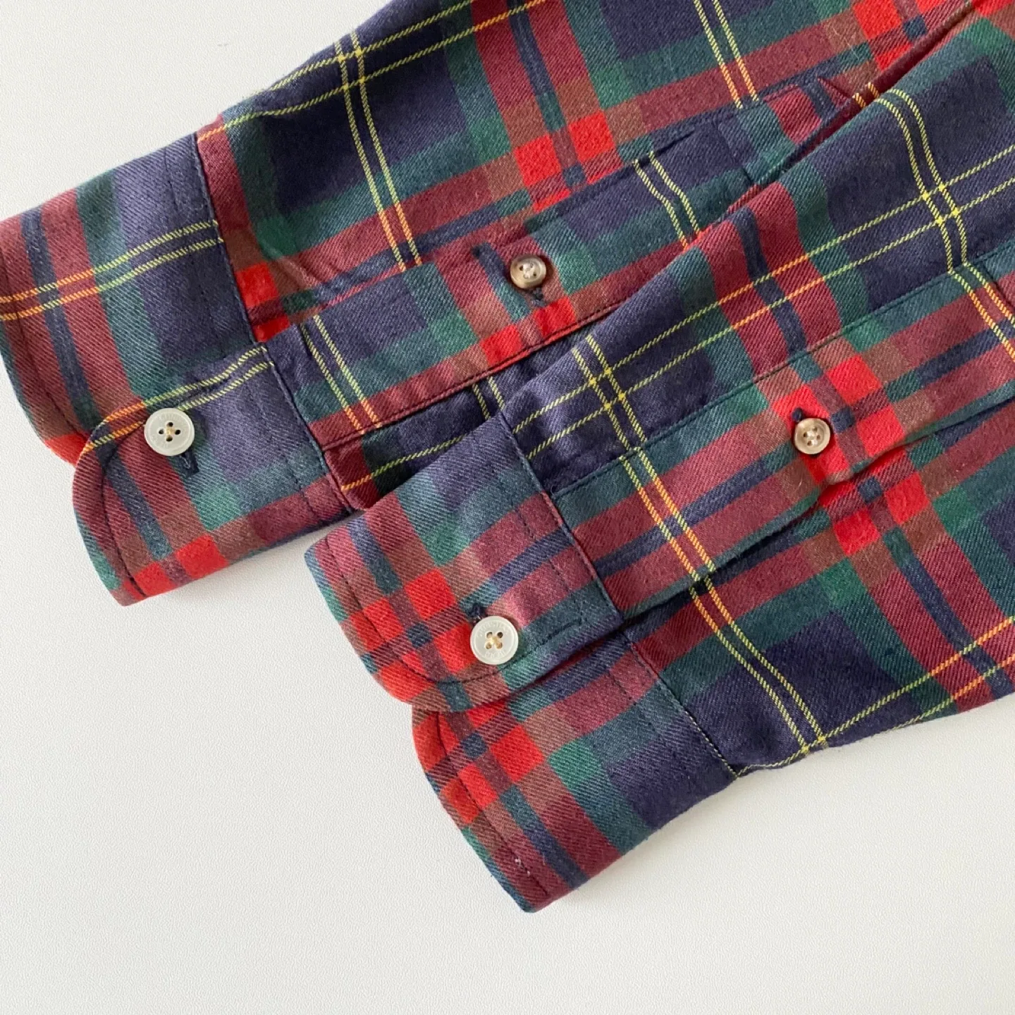 Ralph Lauren 100% Cotton Tartan Check Button-Down Shirt image indicator(5)