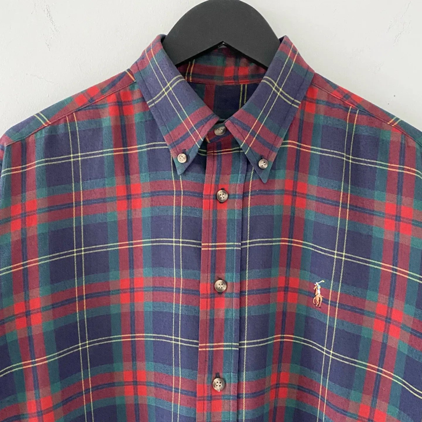 Ralph Lauren 100% Cotton Tartan Check Button-Down Shirt image indicator(3)