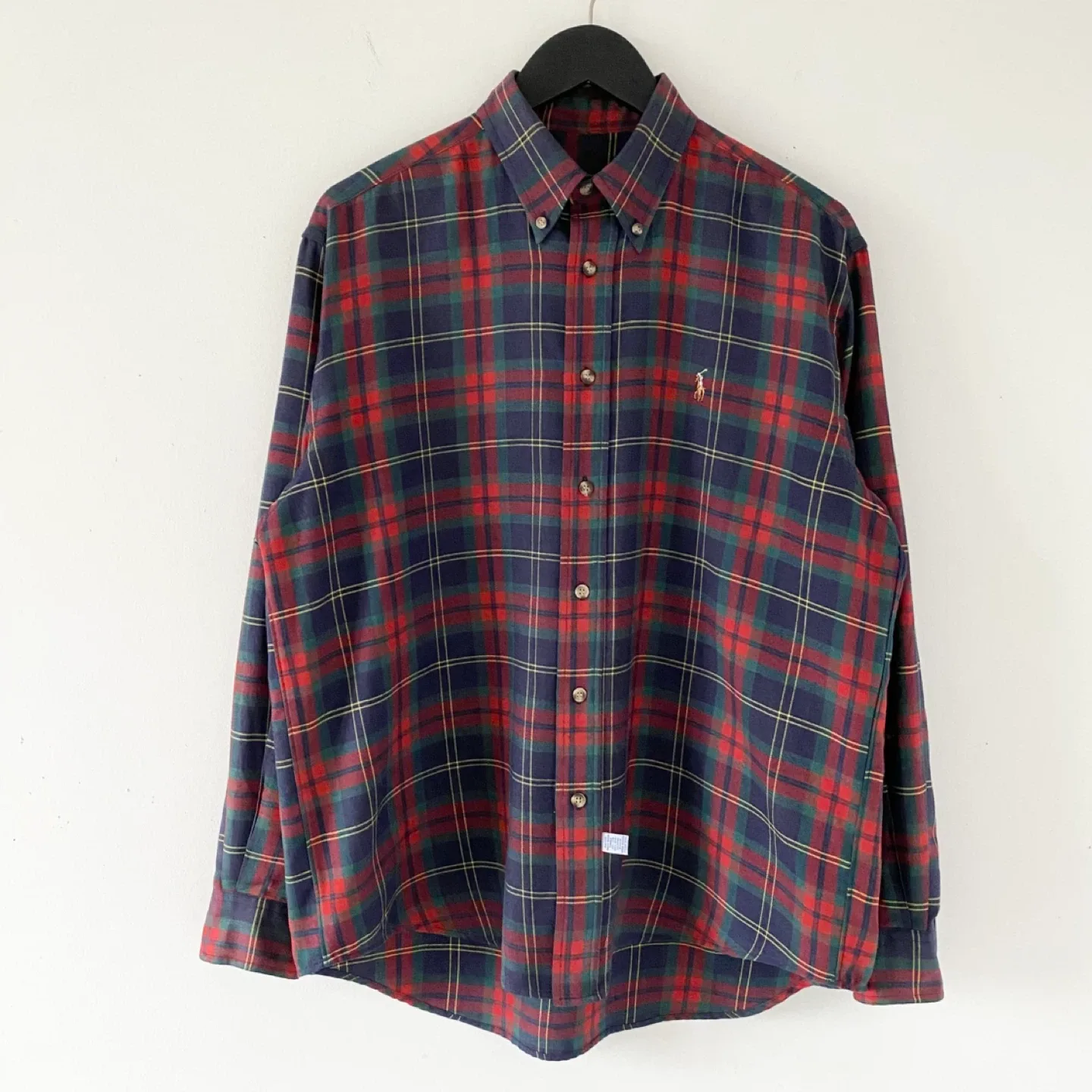 Ralph Lauren 100% Cotton Tartan Check Button-Down Shirt