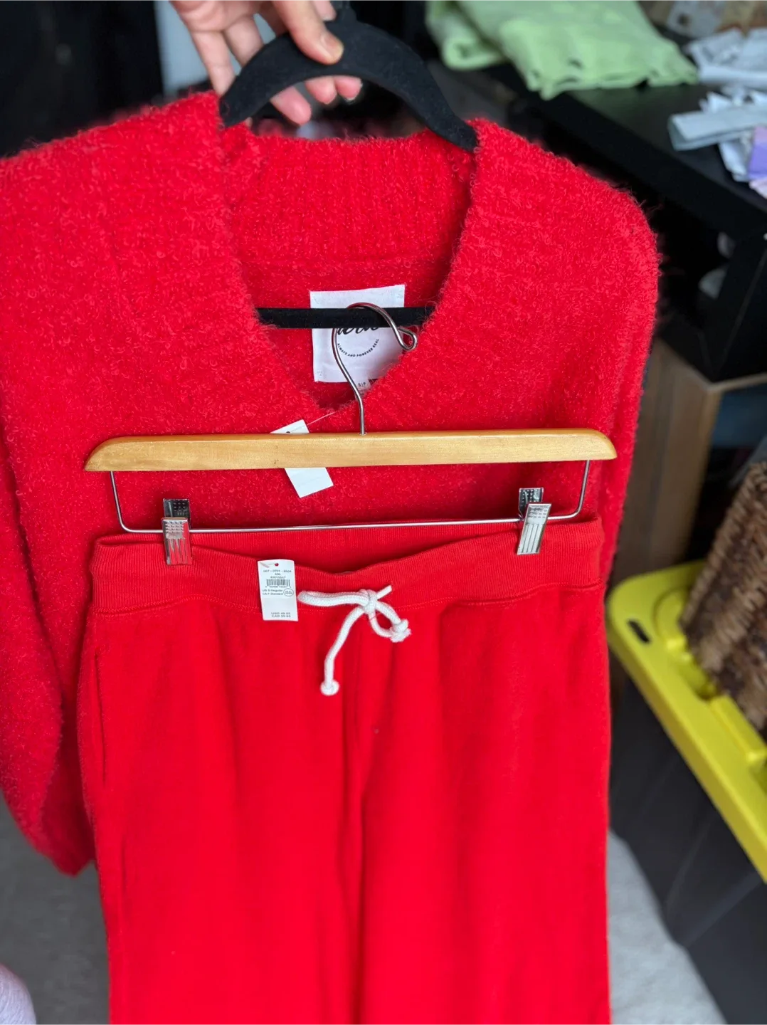 Aerie Red Sweater and Pants Set - Size S image indicator(6)