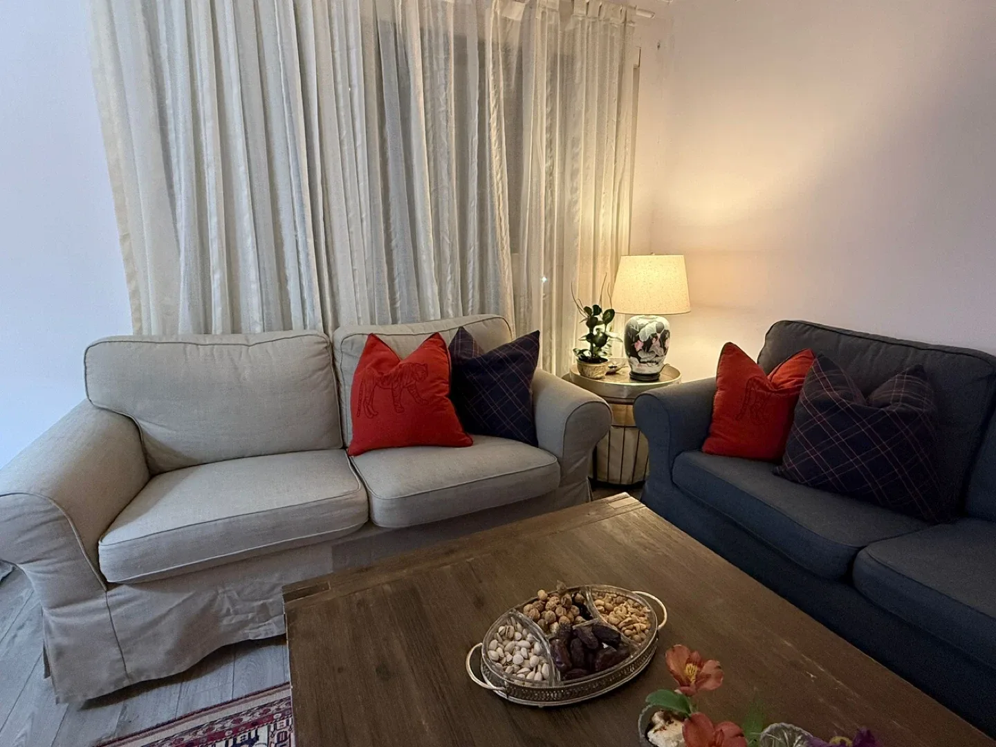 IKEA UPLAND Loveseat & Armchair Set