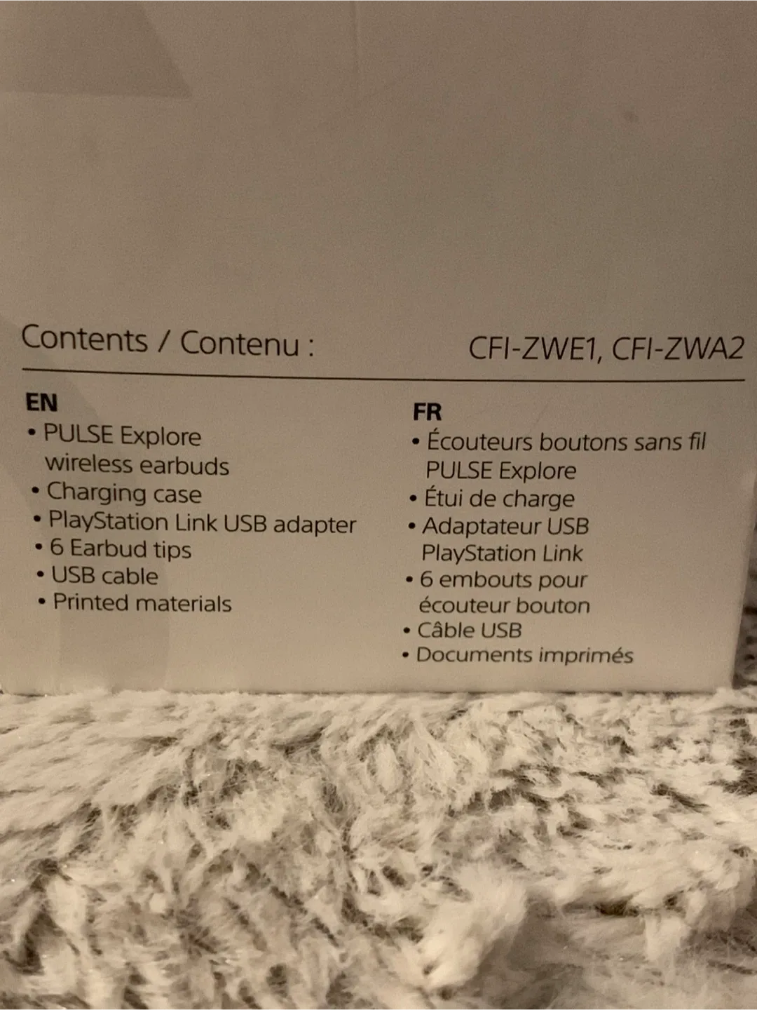New unopened  PlayStation PULSE Explore Wireless Earbuds image indicator(5)