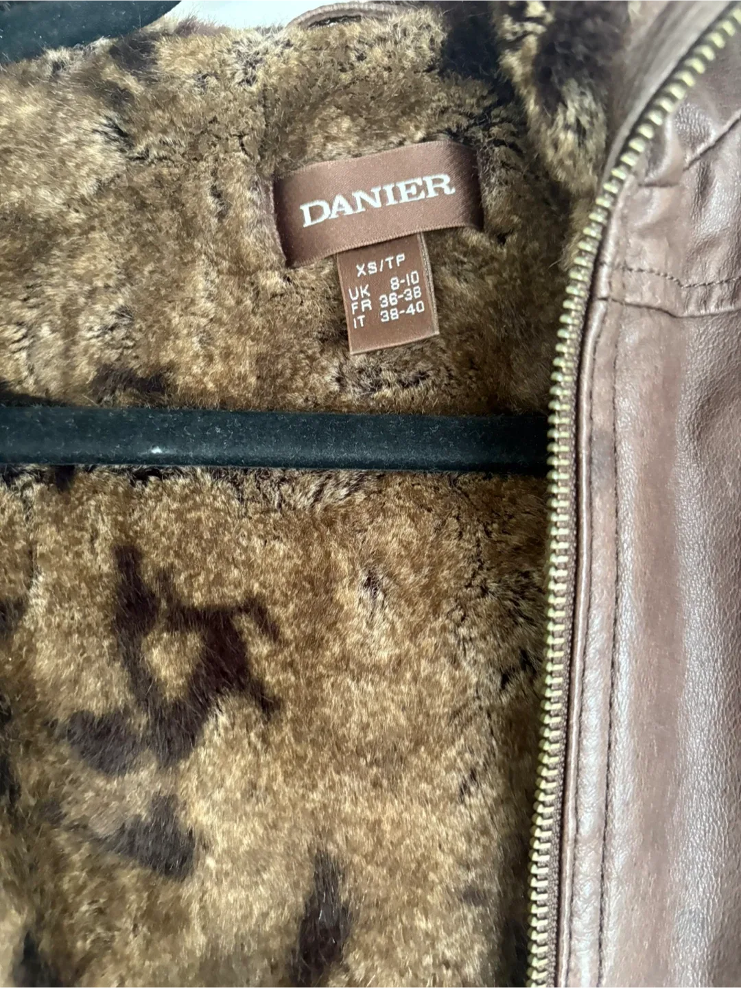 Danier Leather Jacket Brown image indicator(6)