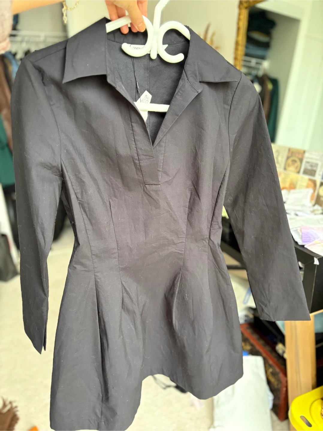 Zara Black Dress, Size S