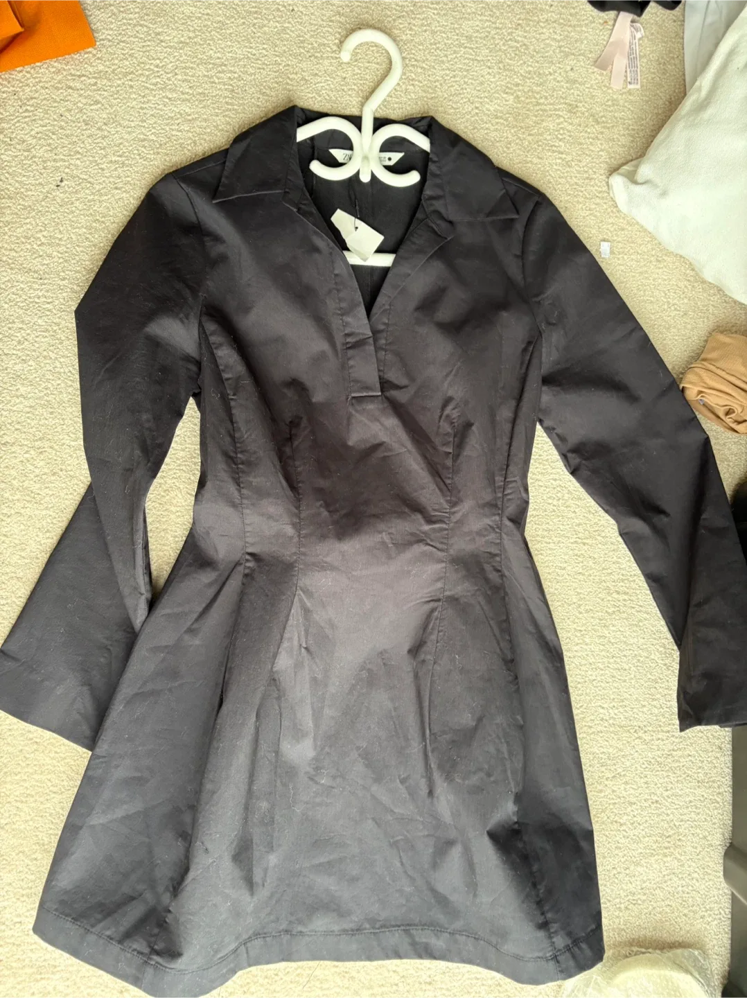 Zara Black Dress, Size S image indicator(5)