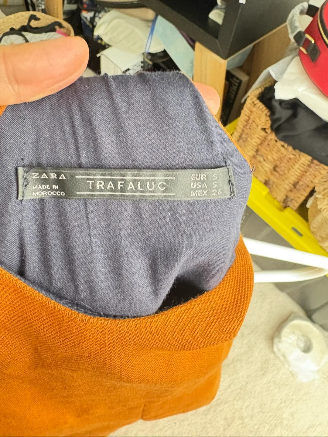 Zara Trafaluc Orange Jumpsuit - Size S image indicator(2)