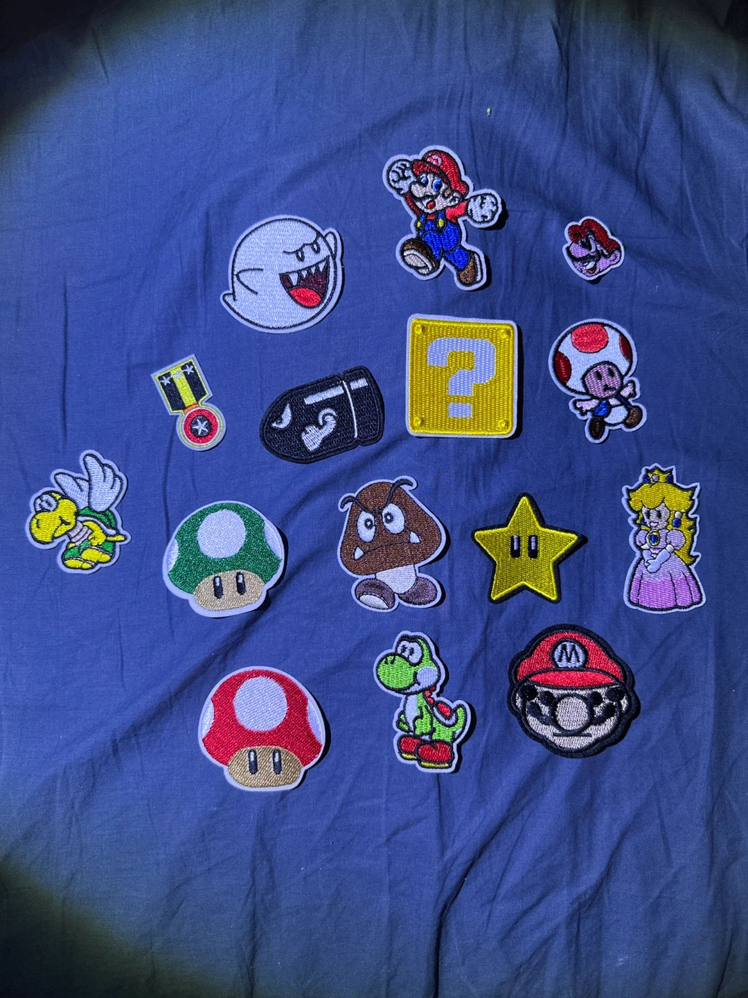 Super Mario Iron-On Patches - Set of 13