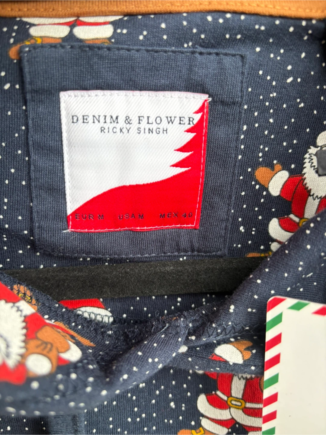 Denim & Flower Ricky Singh Santa Hoodie - M - photo 3