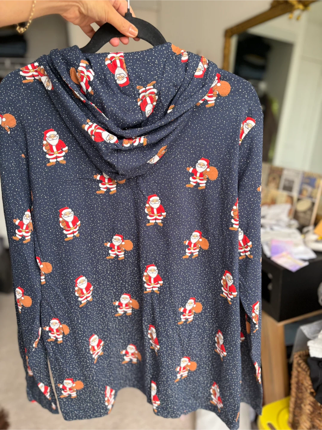 Denim & Flower Ricky Singh Santa Hoodie - M - photo 2