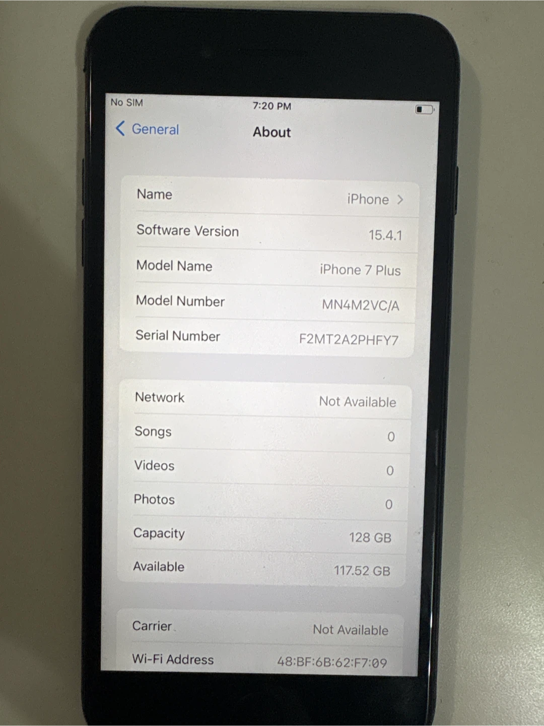 iPhone 7 Plus - 128GB - photo 3