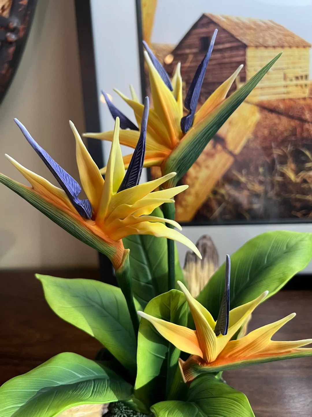 Ceramic Birds of Paradise Flowers image indicator(5)