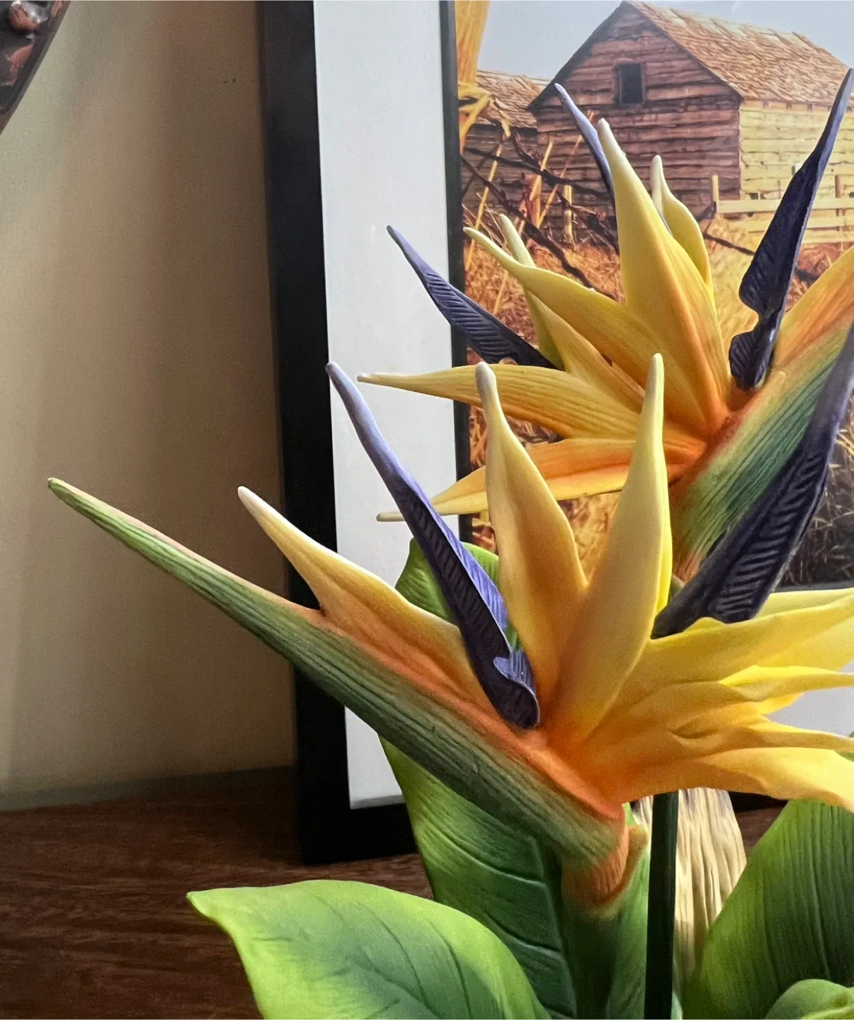 Ceramic Birds of Paradise Flowers image indicator(3)