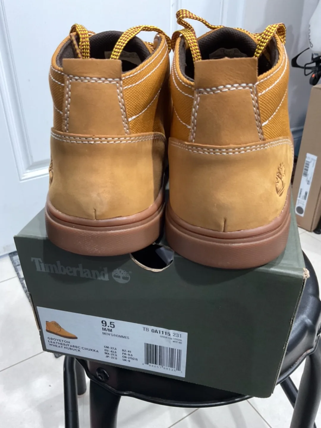 Timberland Croydon Leather Chukka Boots - Size 9.5 image indicator(2)