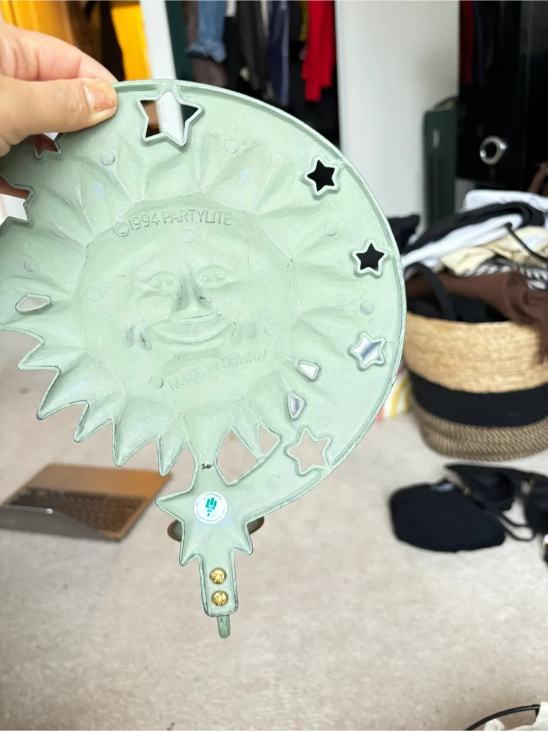 PartyLite Vintage Sun Candle Sconce image indicator(7)