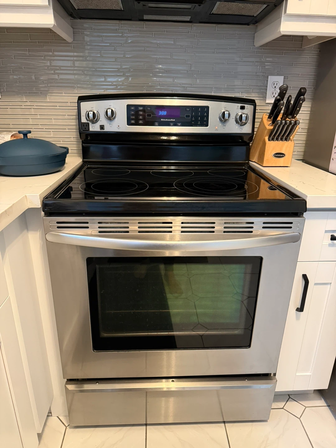 KitchenAid 30” Stainless Steel Electric Range