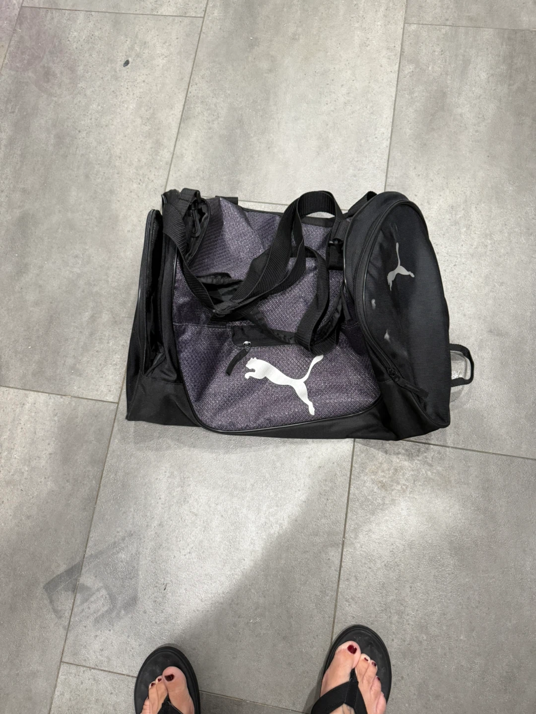 PUMA Evercat Contender 3.0 Duffle Bag - Black/Gray - photo 2