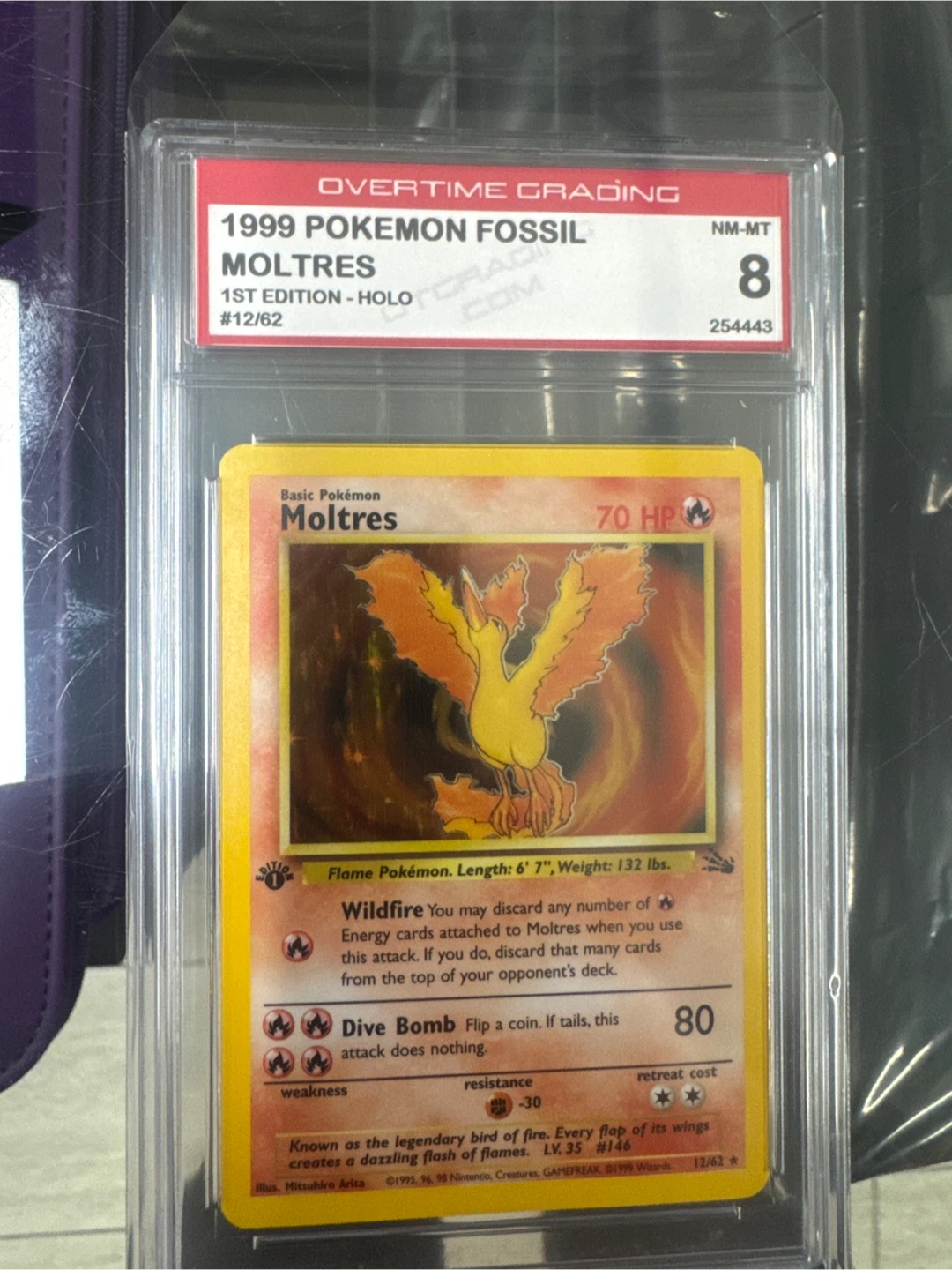 Graded Pokemon Cards: Mewtwo, Typhlosion, Moltres - photo 4
