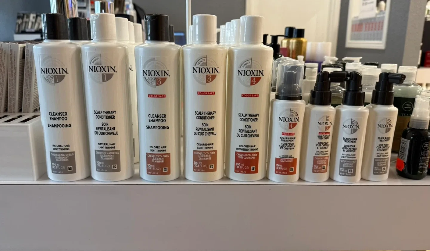 Hair Products: Nioxin, Olaplex, Biolage, DesignMe, Moroccanoil image indicator(3)