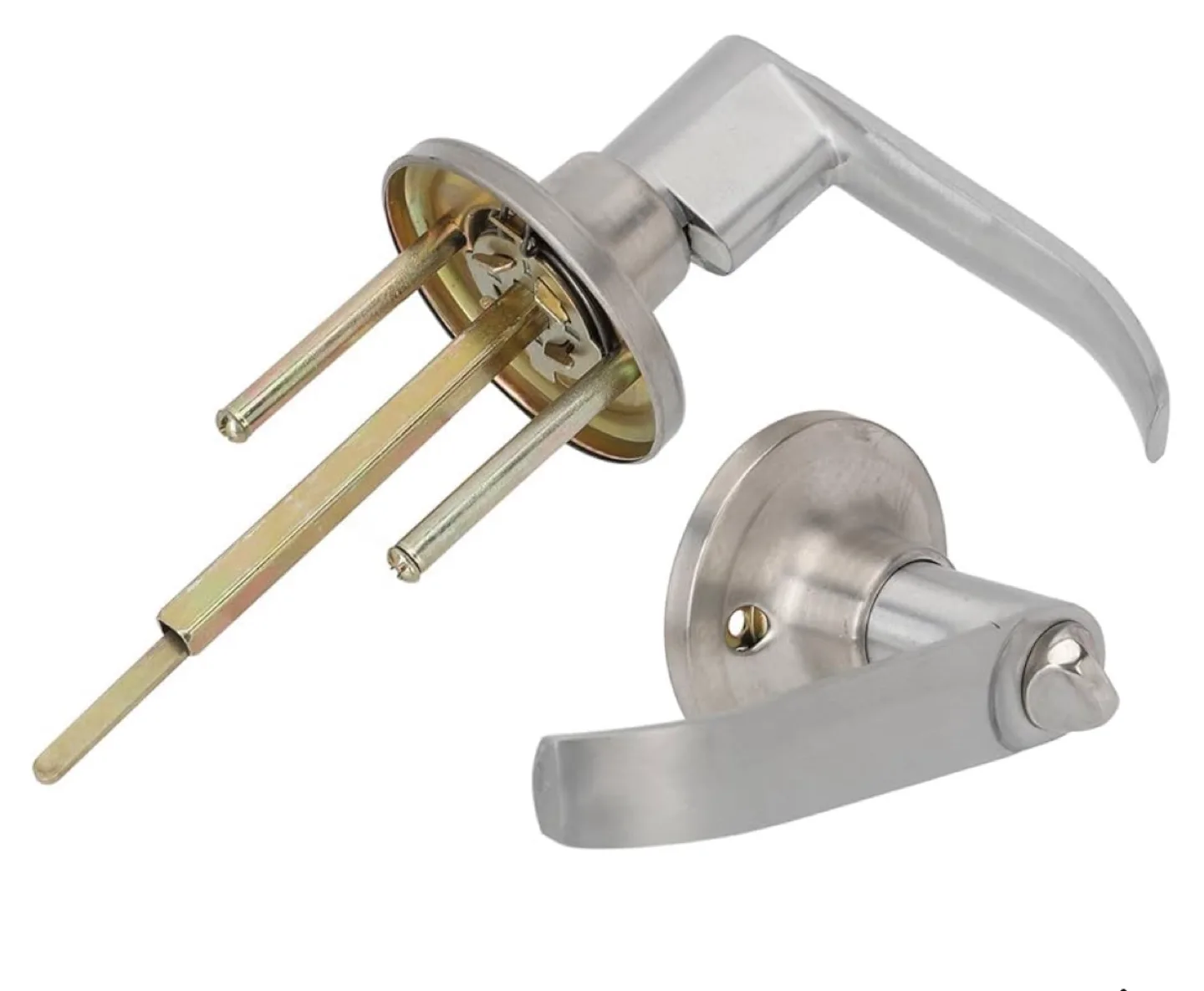 Door Handle Lever - Silver