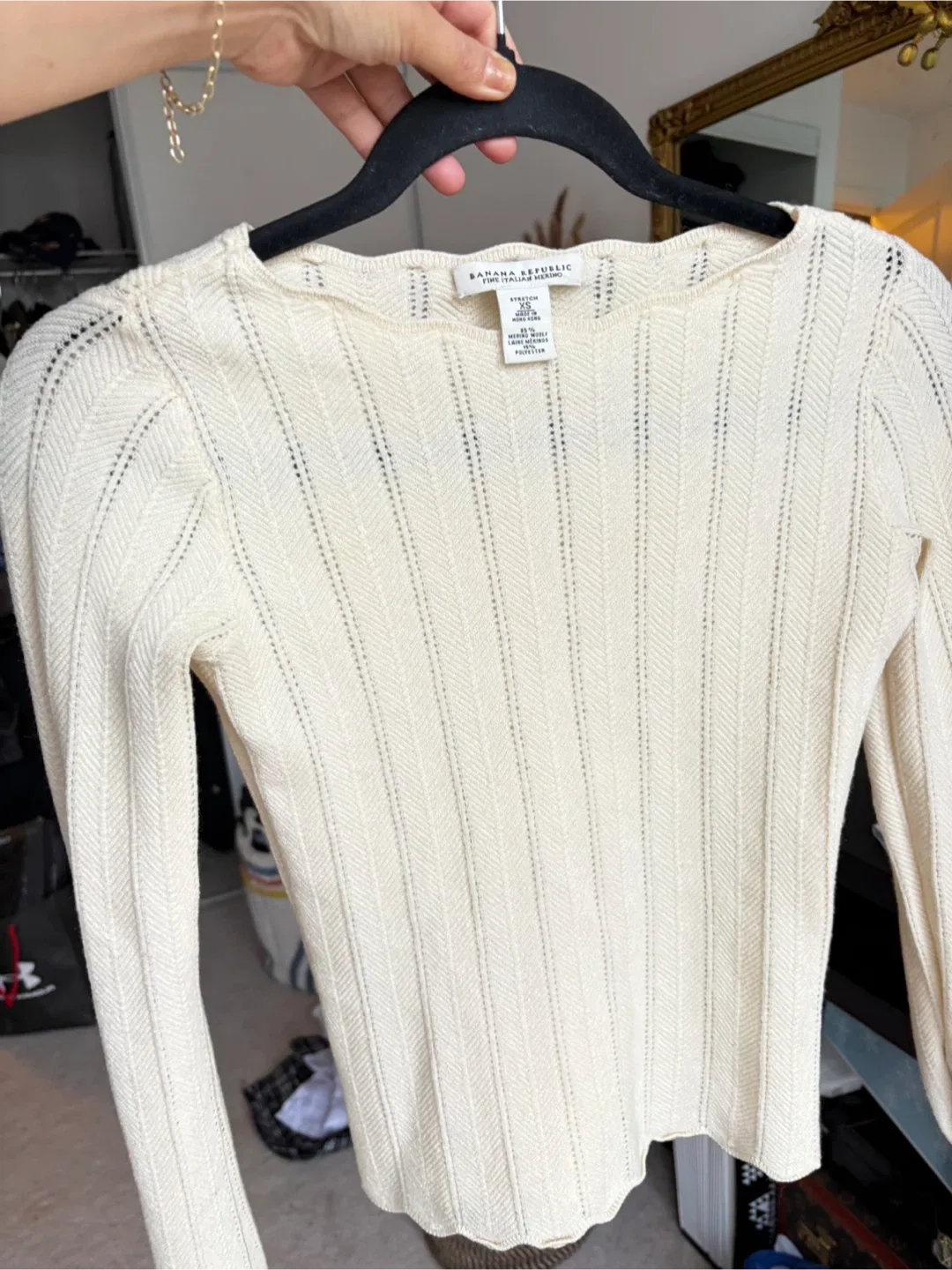 Banana Republic Merino Wool Blend Top - XS image indicator(2)