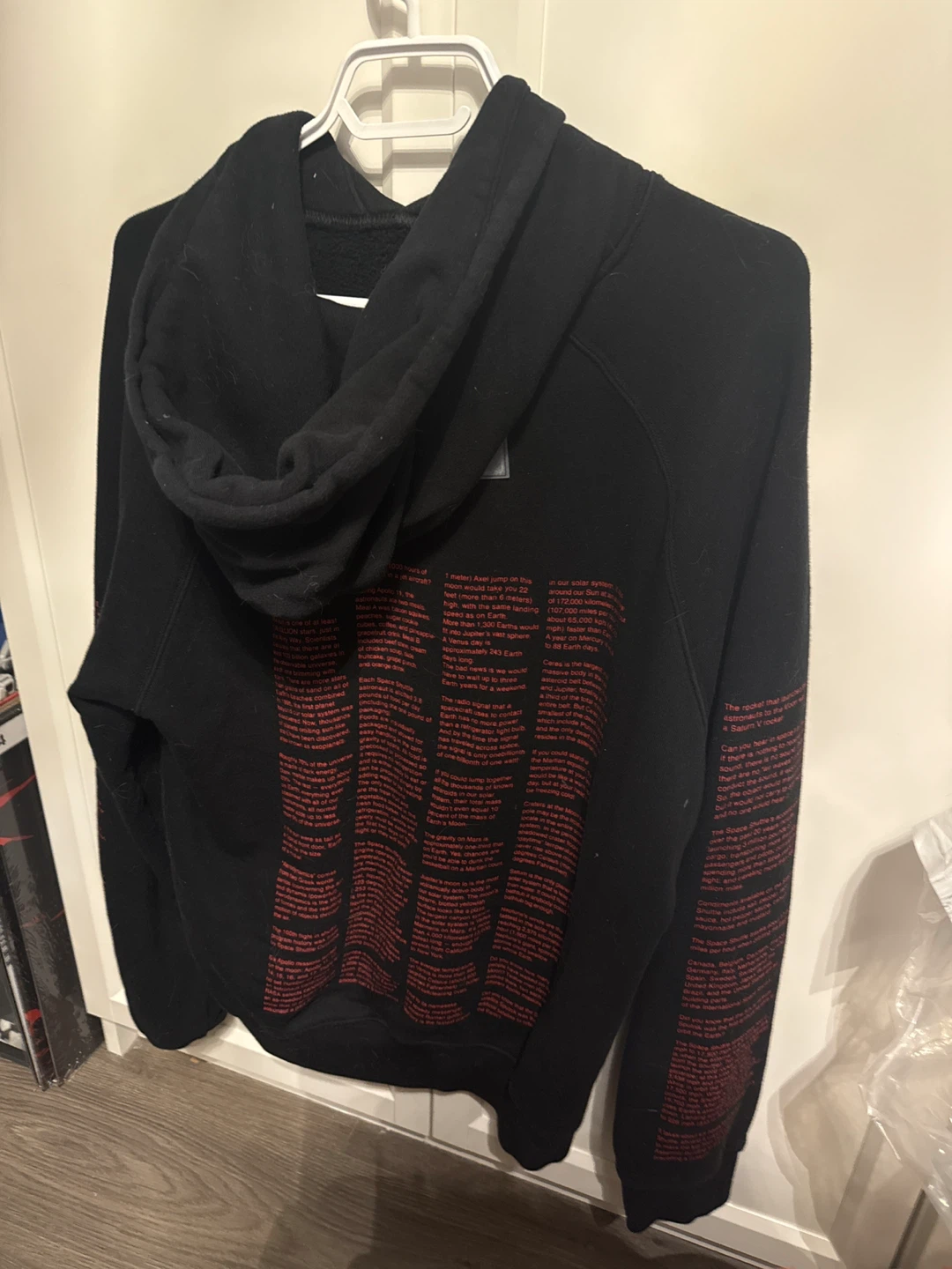 Heron Preston Oversized NASA Print Hoodie Sweatshirt - photo 3