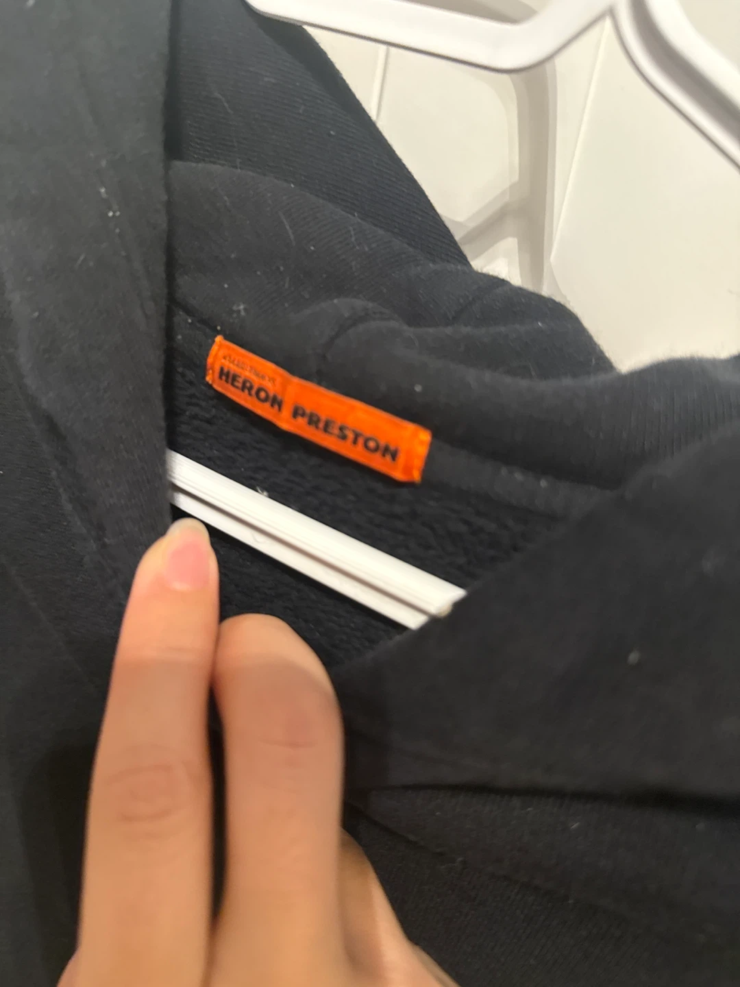 Heron Preston Oversized NASA Print Hoodie Sweatshirt - photo 2