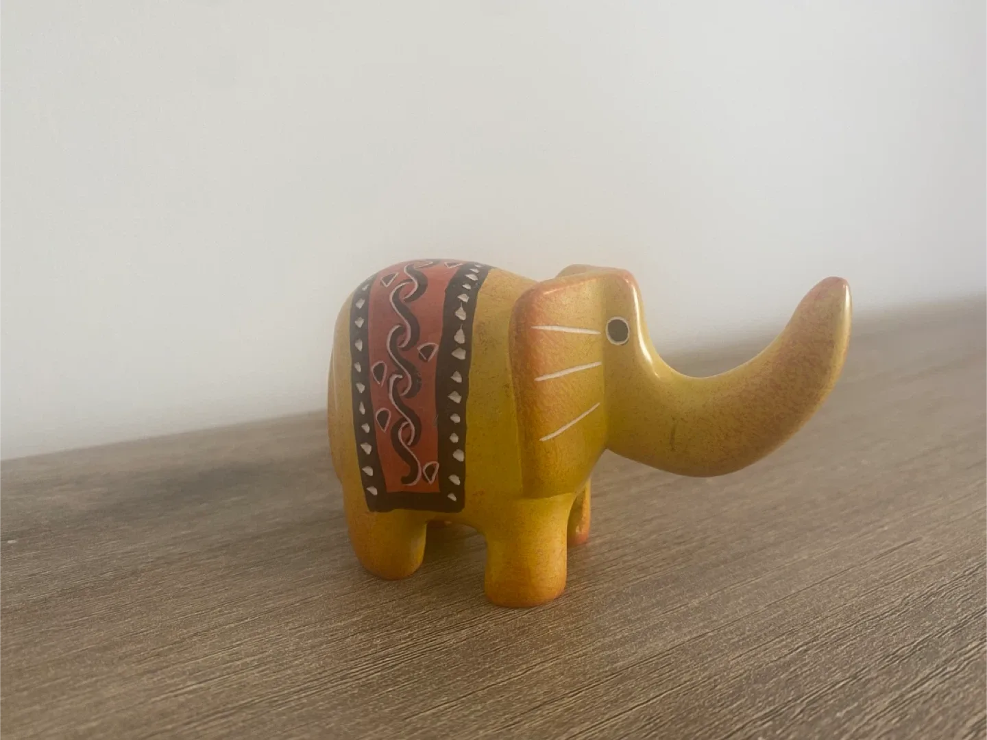 Elephant Figurines - Orange & Yellow image indicator(3)