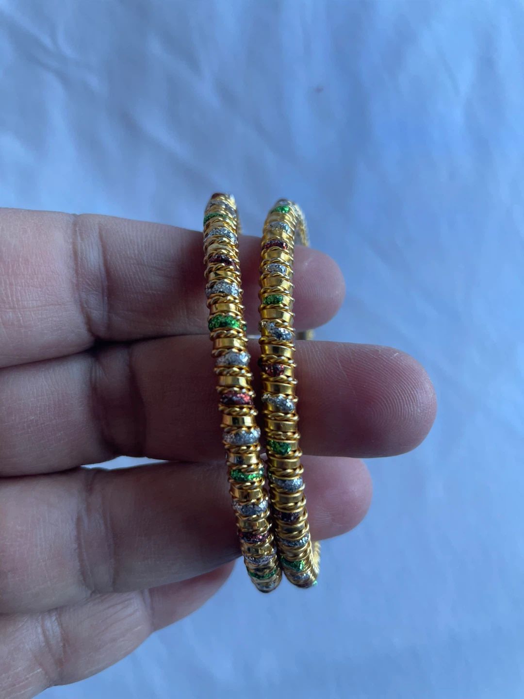 Gold Bangle Set