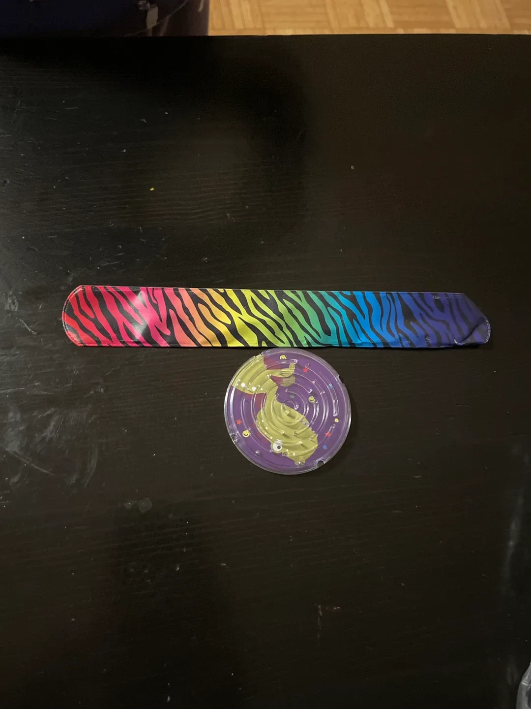 Kids Toys - Rainbow Slap Bracelet & Maze Game