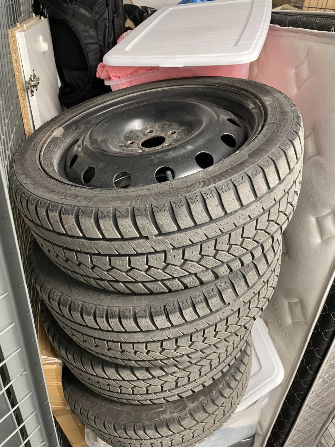 Used Winter Tires 215/45R17 - photo 2