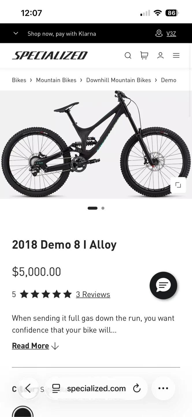 !!!PRICE DROP!!! Specialized demo 8 image indicator(2)