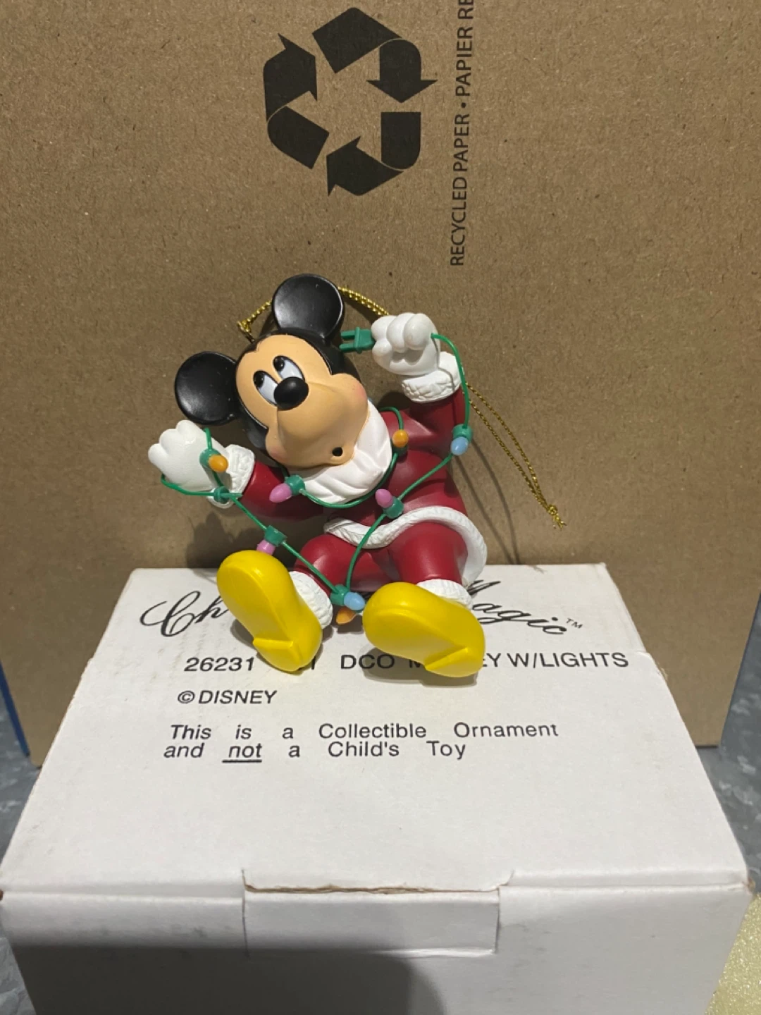 Disney Christmas Ornaments Grolier New (buy all 8 for $100)