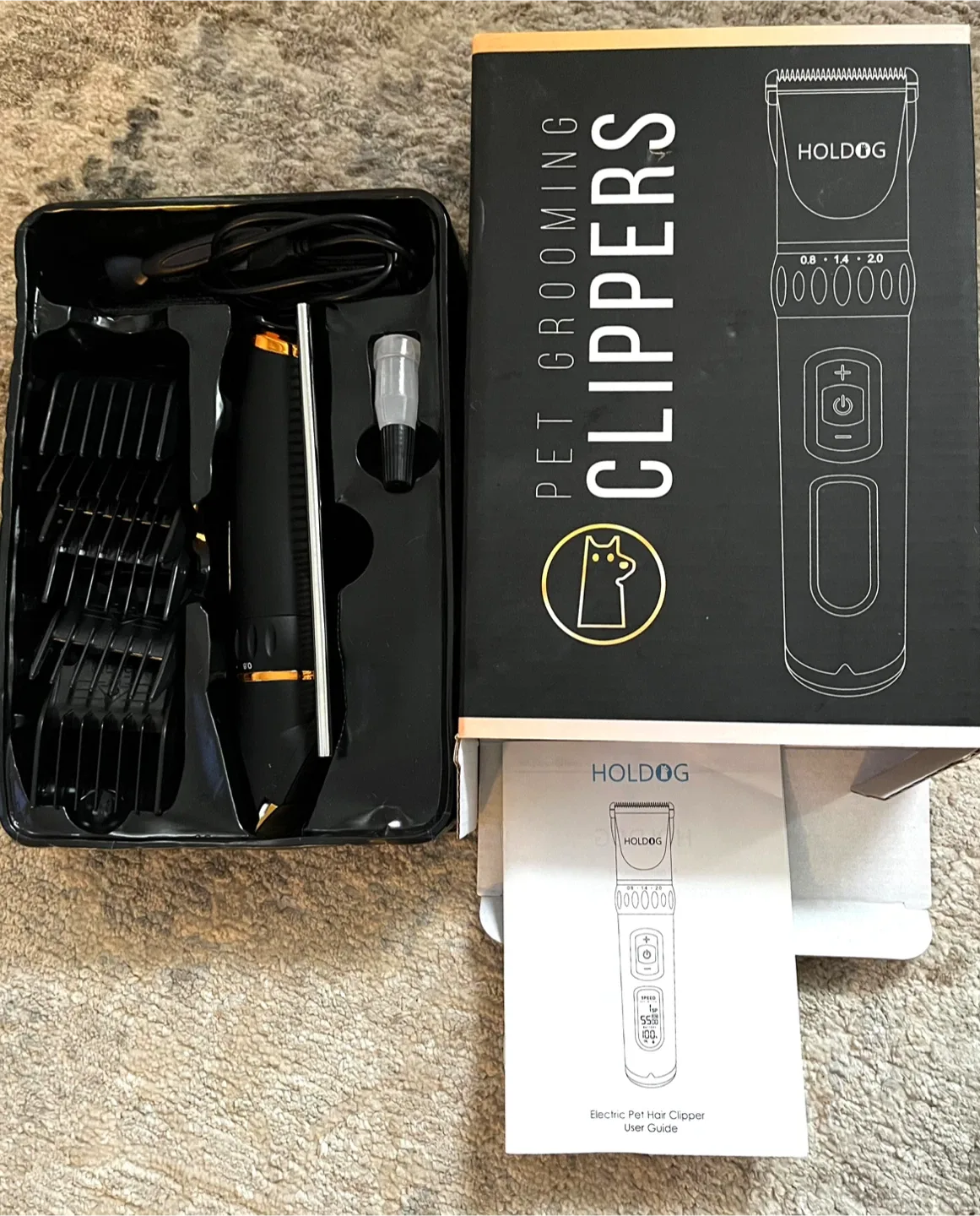 Cordless Pet Clippers Scissors not Included