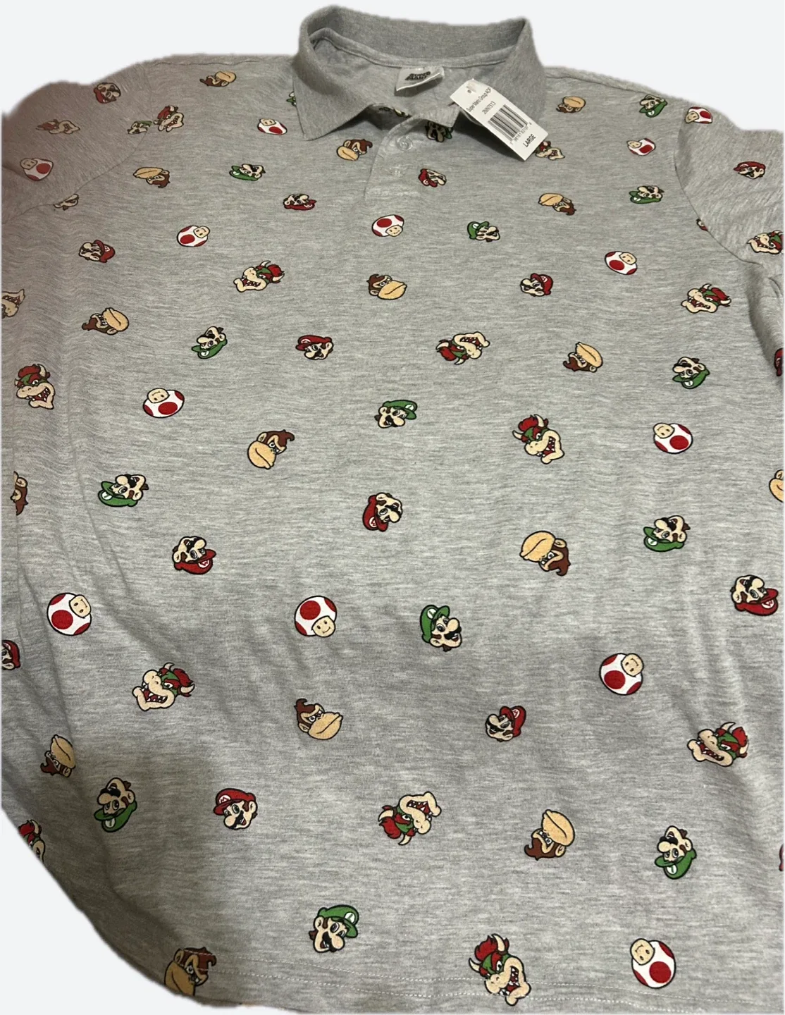 Super Mario Golf Shirt - Size Large image indicator(3)
