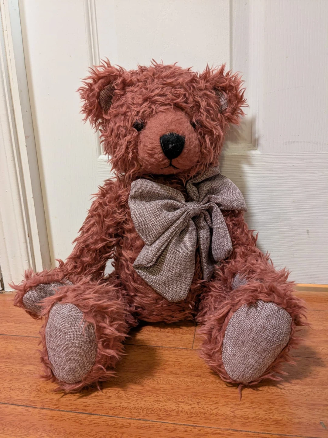 Cute Brown Teddy Bear with Bow