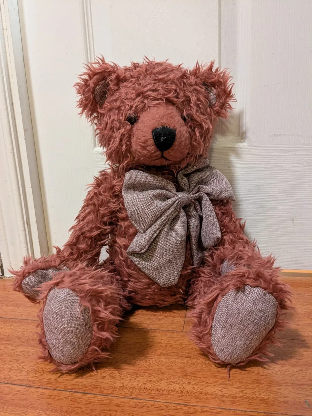 Cute Brown Teddy Bear with Bow
