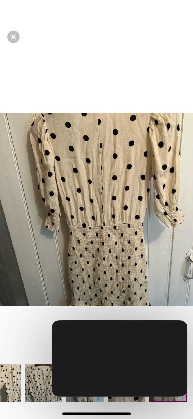 H&M Polka Dot Dress - Size XS image indicator(6)
