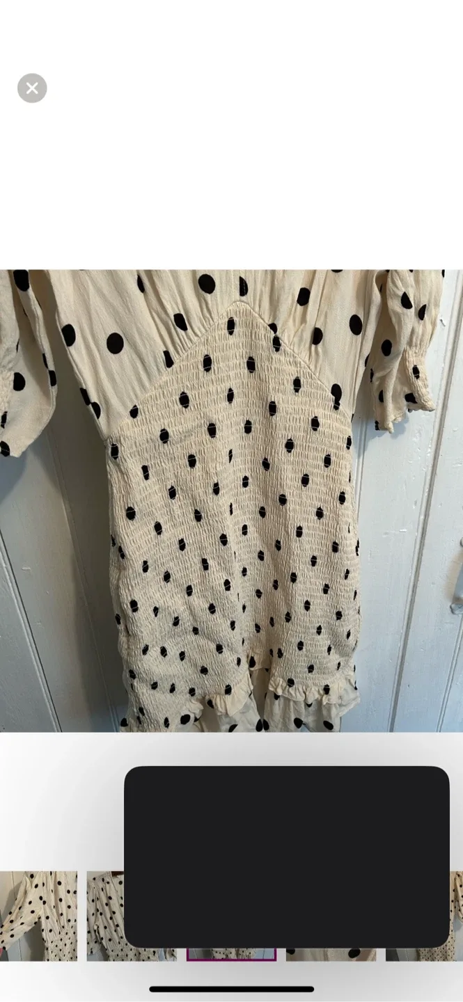 H&M Polka Dot Dress - Size XS image indicator(4)