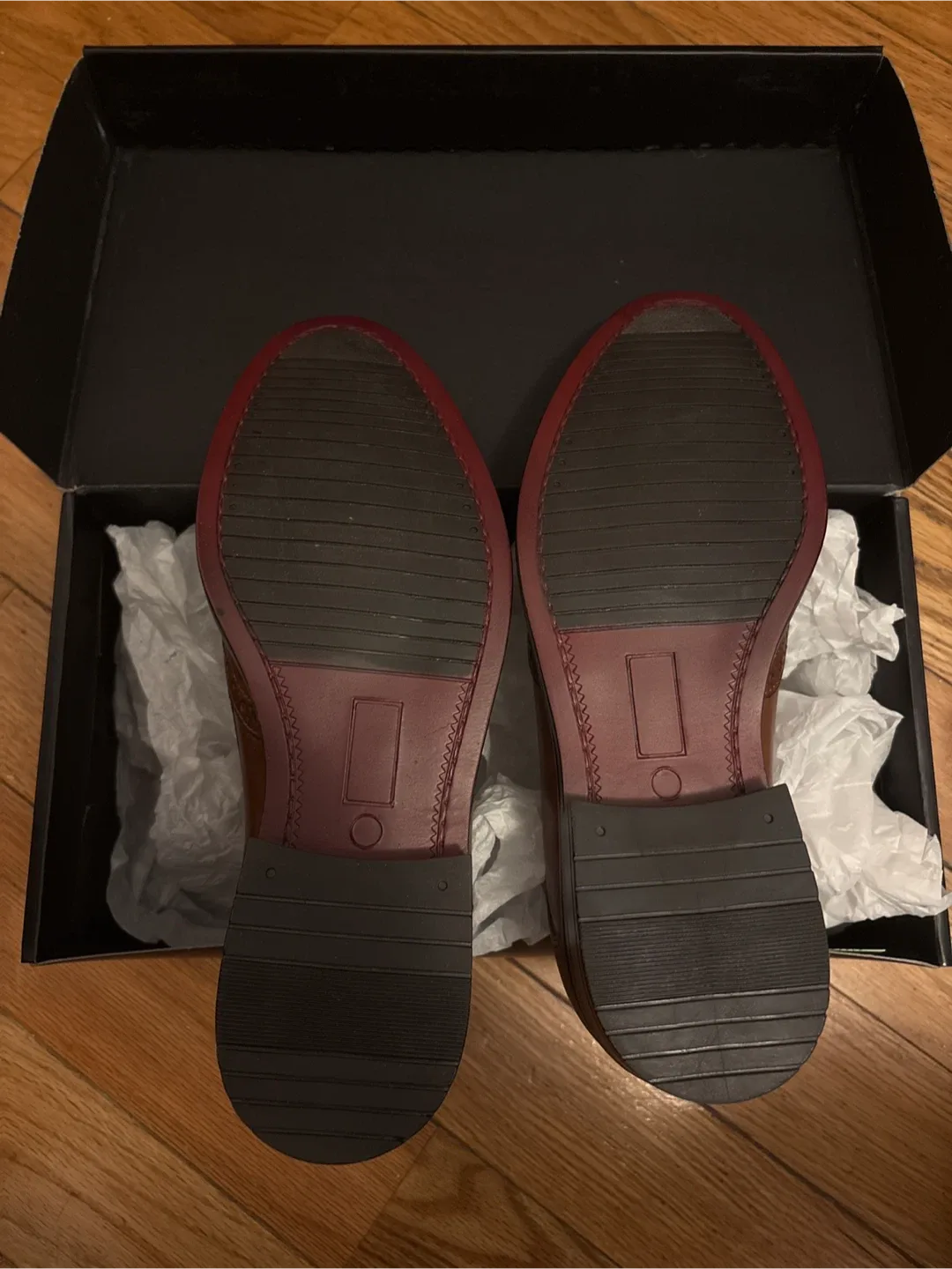 Alfani Dorian Tan Dress Shoes - Size 9.5M image indicator(2)