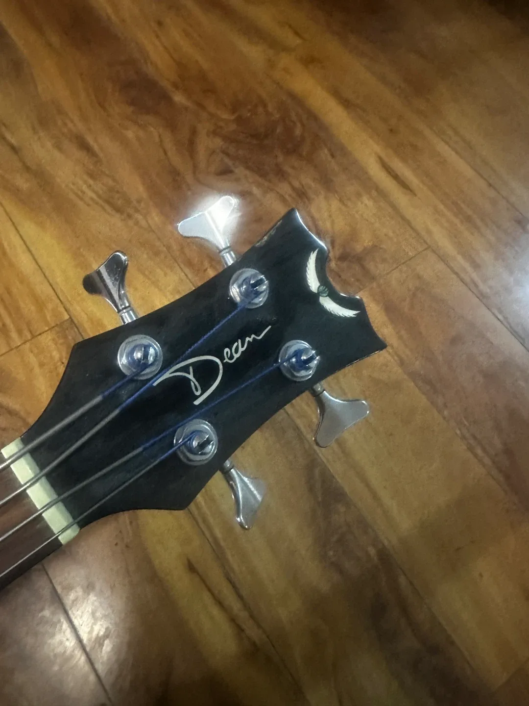 Dean EQABA FL TBK Fretless Acoustic Bass Guitar image indicator(4)