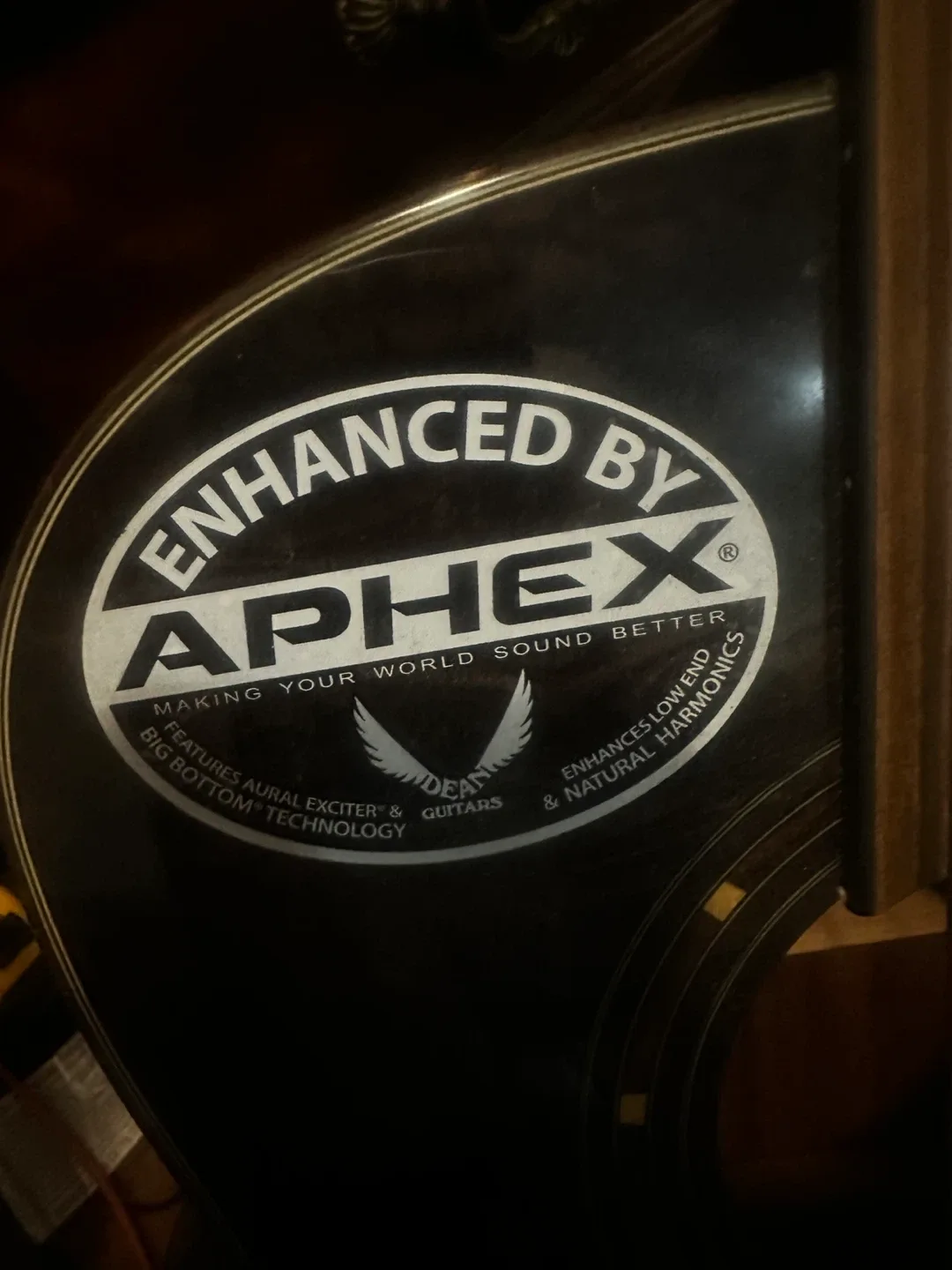 Dean EQABA FL TBK Fretless Acoustic Bass Guitar image indicator(2)