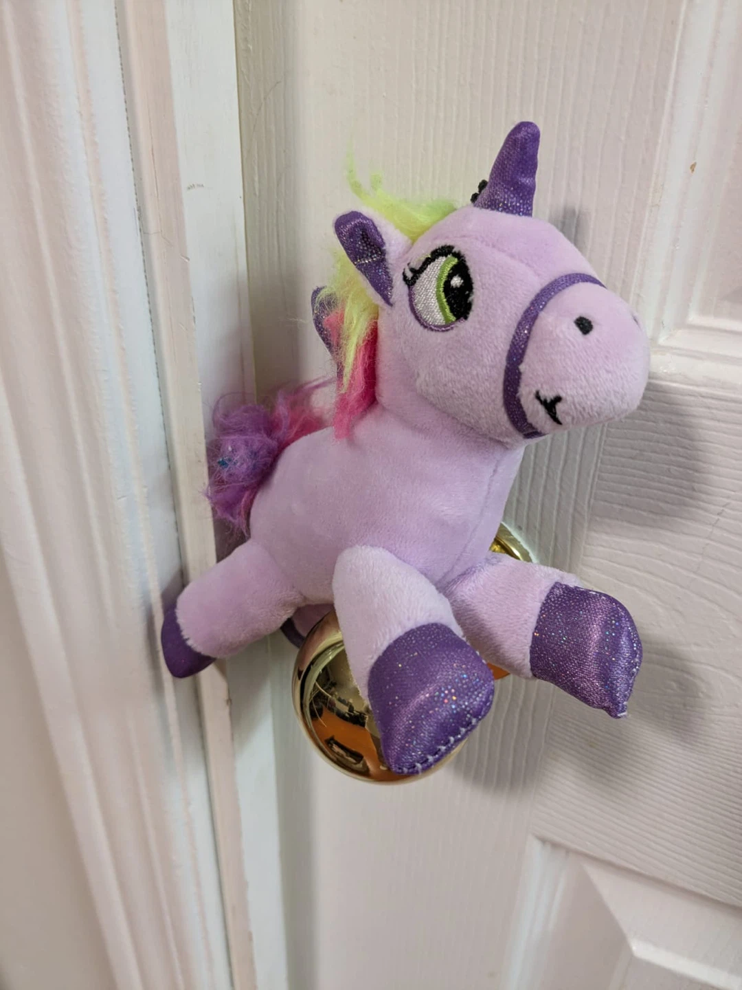 Purple Unicorn Plush Toy