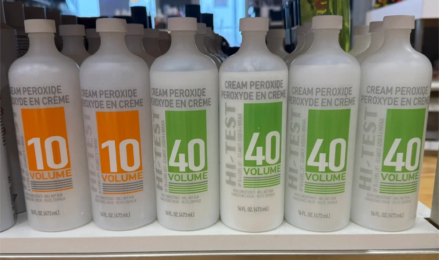 $7.99 Cream Peroxide 10 & 40 Volume - Hair Developer