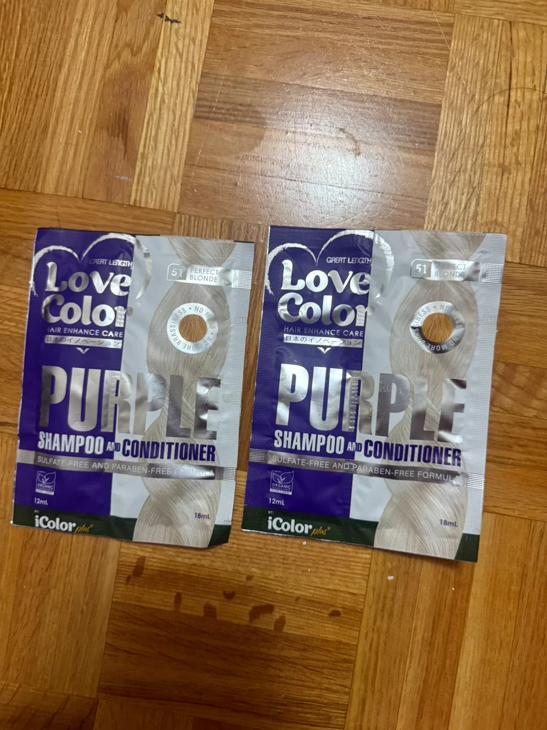 Love Color Purple Shampoo & Conditioner