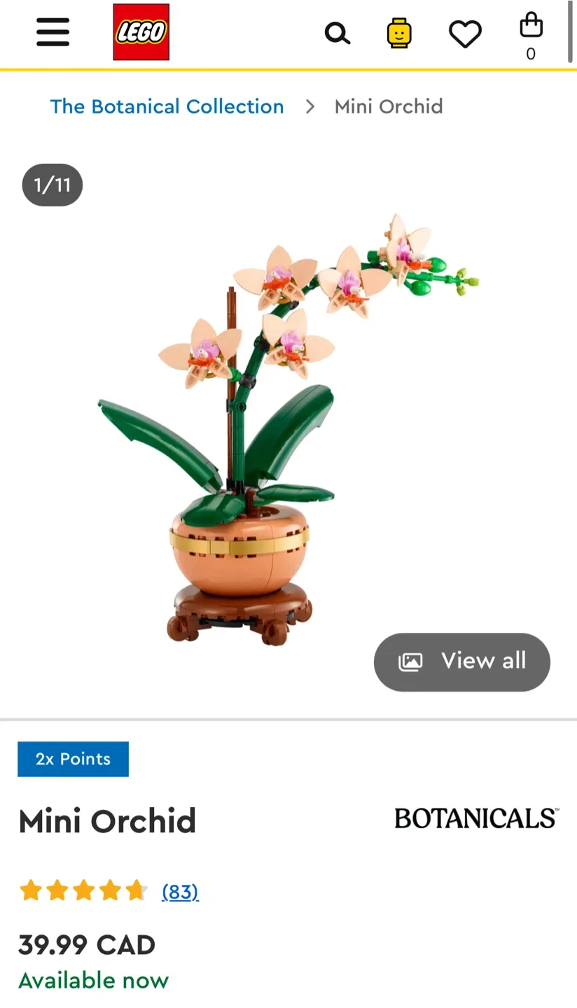 Lego 10343 Mini Orchid (274pcs) image indicator(4)